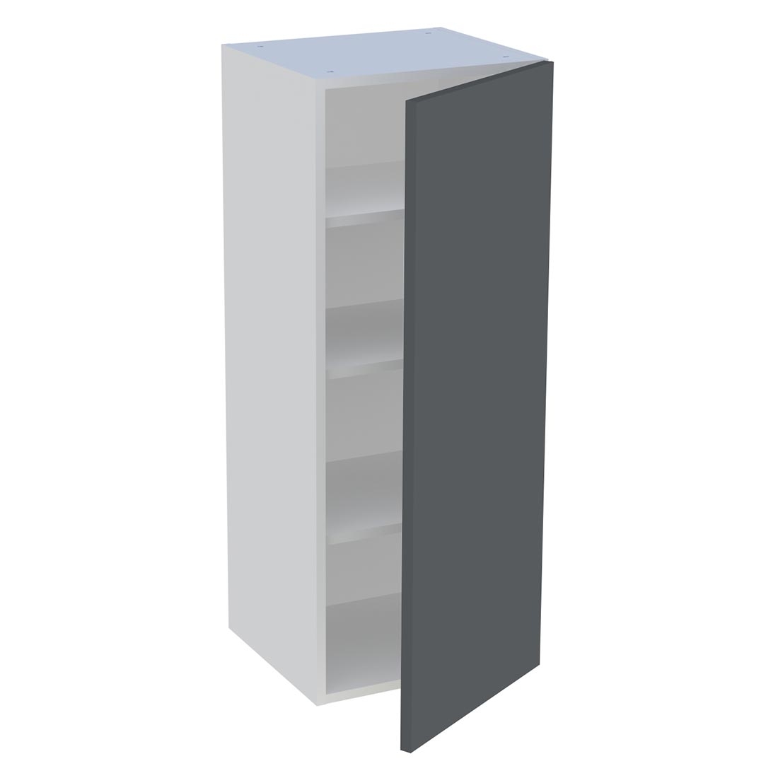 Meuble haut cuisine 1 porte H. 100,8 cm x L. 40 cm - Gris ardoise mat