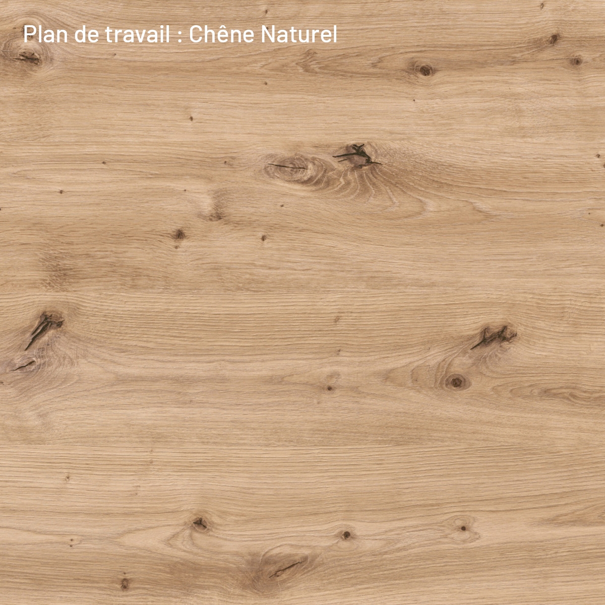 Cuisine complète Blanc mat 240 cm avec meuble colonne - Avec Plan de travail