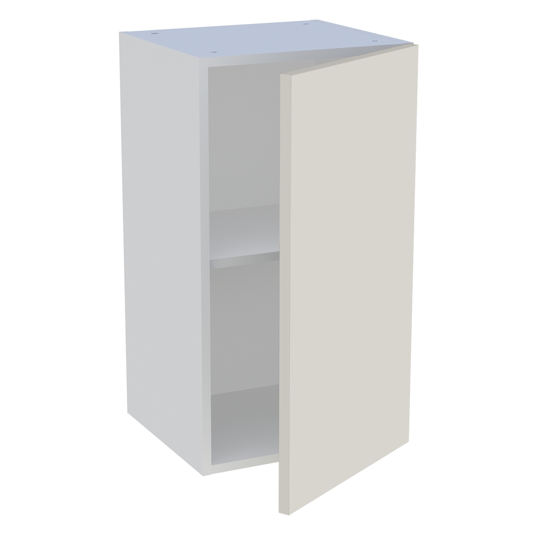 Meuble haut cuisine 1 porte H. 72 cm x L. 40 cm - Lin mat