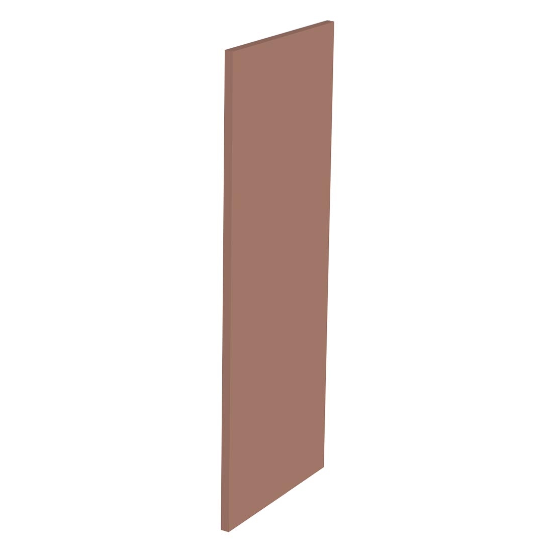 Kit façade meuble cuisine Terracotta Mat 1 porte H. 100,5 cm L. 39,7 cm