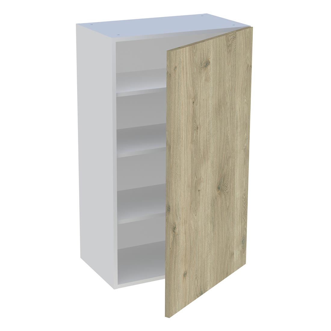 Meuble haut cuisine 1 porte H. 100,8 cm x L. 60 cm - Chêne doré