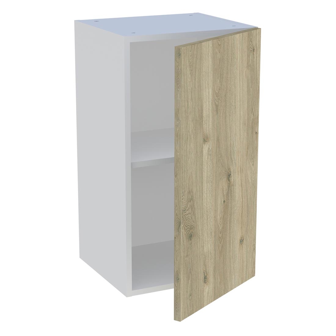 Meuble haut cuisine 1 porte H. 72 cm x L. 40 cm - Chêne doré