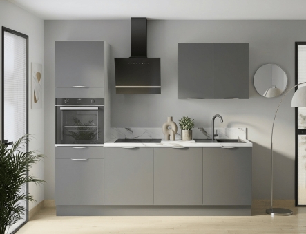 Modèle Gris Ardoise Mat – Cuisine en I