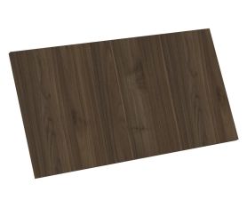 1x Kit façade meuble cuisine Noyer Foncé 1 porte H. 42,9 cm L. 79,7 cm