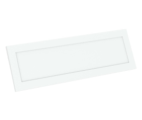 1x Kit façade meuble cuisine Blanc Cadre 1 porte H. 28,5 cm L. 89,7 cm