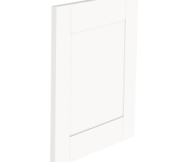 Kit façade meuble cuisine Blanc Cadre 1 porte H. 57,3 cm x L. 59,7 cm