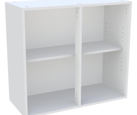 1x Caisson Meuble bas cuisine Blanc H. 87 cm x L. 80 cm x P. 35 cm