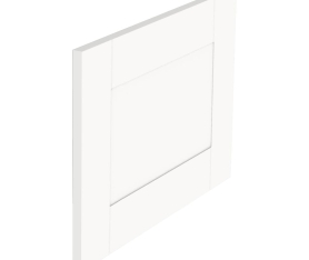 Kit façade meuble cuisine Blanc Cadre 1 porte H. 42,9 cm x L. 59,7 cm