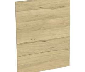 2x Kit façade meuble cuisine Chêne Clair 1 porte H. 57,3 cm L. 59,7 cm