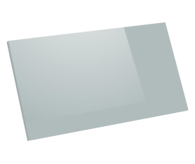 1x Kit façade meuble cuisine Gris Cendre Brillant 1 porte H. 42,9 cm L. 79,7 cm