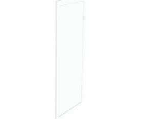 1x Kit façade meuble cuisine Blanc Cadre 1 porte H. 129,3 cm L. 59,7 cm