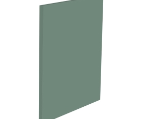 1x Kit façade meuble cuisine Vert Sauge Mat 1 porte H. 57,3 cm L. 59,7 cm