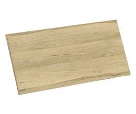 1x Kit façade meuble cuisine Chêne Clair 1 porte H. 28,5 cm L. 59,7 cm