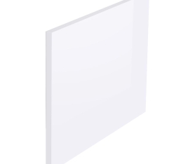 Kit façade meuble cuisine Blanc Brillant 1 porte H. 42,9 cm x L. 59,7 cm