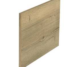 1x Kit façade meuble cuisine Chêne Structuré 1 porte H. 42,9 cm L. 59,7 cm