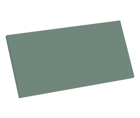 1x Kit façade meuble cuisine Vert Sauge Mat 1 porte H. 28,5 cm L. 59,7 cm