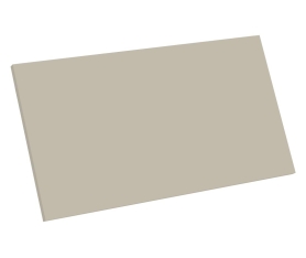 1x Kit façade meuble cuisine Beige Mat 1 porte H. 42,9 cm L. 79,7 cm