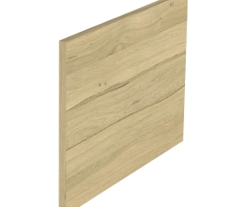 1x Kit façade meuble cuisine Chêne Clair 1 porte H. 42,9 cm L. 59,7 cm