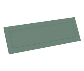 1x Kit façade meuble cuisine Vert Sauge Cadre 1 porte H. 28,5 cm L. 89,7 cm
