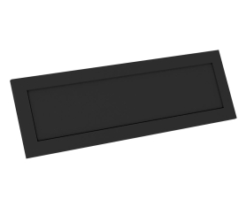1x Kit façade meuble cuisine Noir Cadre 1 porte H. 28,5 cm L. 89,7 cm