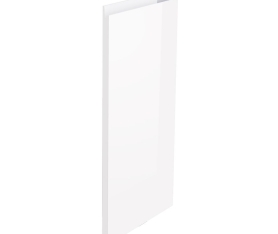 Kit façade meuble cuisine Blanc Brillant Sans Poignée 1 porte H. 71,7 cm x L. 39,7 cm