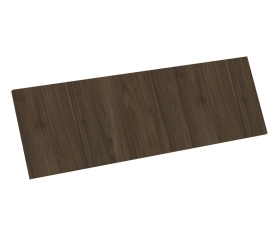 1x Kit façade meuble cuisine Noyer Foncé 1 porte H. 28,5 cm L. 89,7 cm