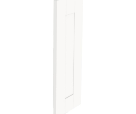 Kit façade meuble cuisine Blanc Cadre 1 porte H. 71,7 cm x L. 29,7 cm
