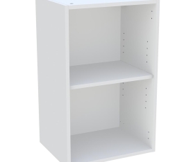 1x Caisson Meuble haut cuisine Blanc H. 72 cm x L. 45 cm x P. 35 cm