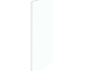 1x Kit façade meuble cuisine Blanc Chaud Mat 1 porte H. 71,7 cm L. 39,7 cm