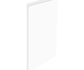 1x Kit façade meuble cuisine Blanc Mat Sans Poignée 1 porte H. 71,7 cm L. 59,7 cm