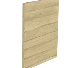 1x Kit façade meuble cuisine Chêne Clair 1 porte H. 57,3 cm L. 59,7 cm