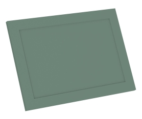 1x Kit façade meuble cuisine Vert Sauge Cadre 1 porte H. 42,9 cm L. 59,7 cm