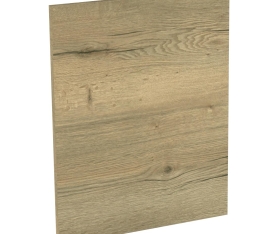 2x Kit façade meuble cuisine Chêne Structuré 1 porte H. 57,3 cm L. 59,7 cm
