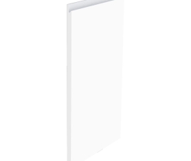 1x Kit façade meuble cuisine Blanc Mat Sans Poignée 1 porte H. 71,7 cm L. 44,7 cm