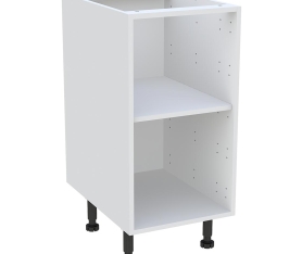 1x Caisson Meuble bas cuisine Blanc H. 87 cm x L. 40 cm x P.57,1 cm