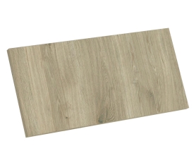 1x Kit façade meuble cuisine Chêne Doré 1 porte H. 28,5 cm L. 59,7 cm