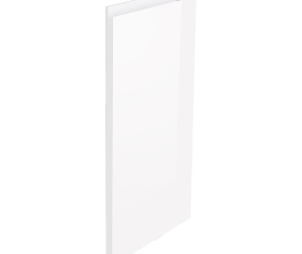 Kit façade meuble cuisine Blanc Brillant Sans Poignée 1 porte H. 71,7 cm x L. 44,7 cm