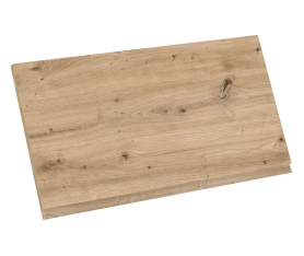 1x Kit façade meuble cuisine Chêne Naturel Sans Poignée 1 porte H. 42,9 cm L. 79,7 cm