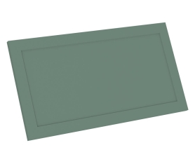 1x Kit façade meuble cuisine Vert Sauge Cadre 1 porte H. 42,9 cm L. 79,7 cm