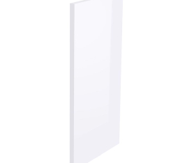 1x Kit façade meuble cuisine Blanc Brillant 1 porte H. 71,7 cm L. 39,7 cm