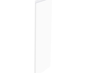 Kit façade meuble cuisine Blanc Mat Sans Poignée 1 porte H. 100,5 cm x L. 39,7 cm