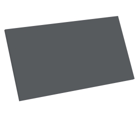 1x Kit façade meuble cuisine Gris Ardoise Mat 1 porte H. 42,9 cm L. 79,7 cm
