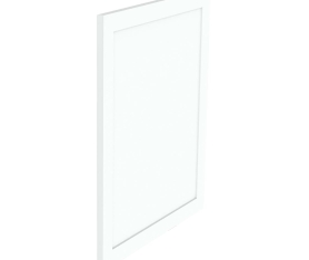 1x Kit façade meuble cuisine Blanc Cadre 1 porte H. 71,7 cm L. 59,7 cm