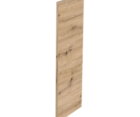 2x Kit façade meuble cuisine Chêne Naturel Sans Poignée 1 porte H. 100,5 cm L. 39,7 cm