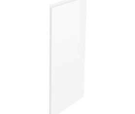 Kit façade meuble cuisine Blanc Brillant Sans Poignée 1 porte H. 100,5 cm x L. 59,7 cm