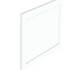1x Kit façade meuble cuisine Blanc Cadre 1 porte H. 42,9 cm L. 59,7 cm