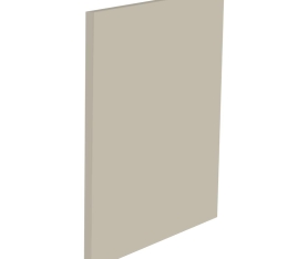 1x Kit façade meuble cuisine Beige Mat 1 porte H. 57,3 cm L. 59,7 cm