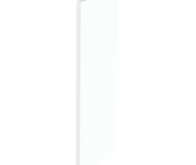 1x Kit façade meuble cuisine Blanc Chaud Mat 1 porte H. 71,7 cm L. 29,7 cm