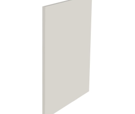1x Kit façade meuble cuisine Lin Mat 1 porte H. 71,7 cm L. 59,7 cm