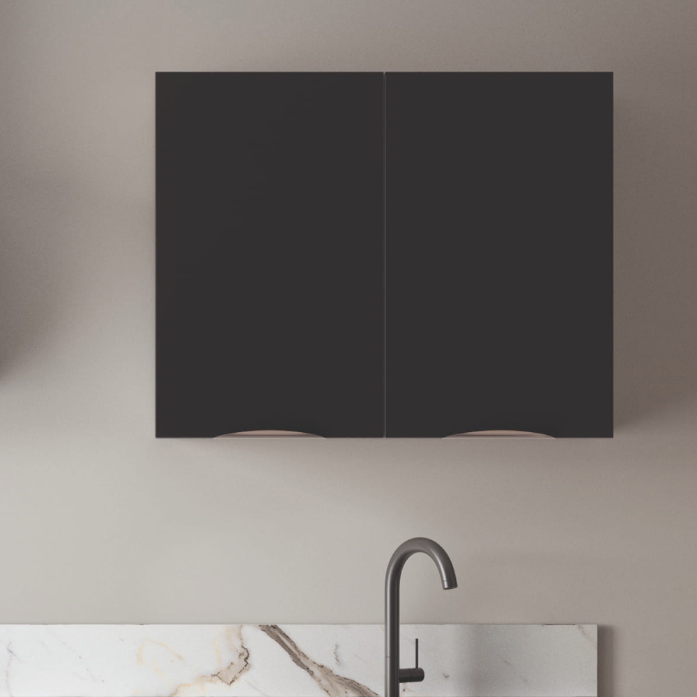 Cuisine complète Noir mat 220cm